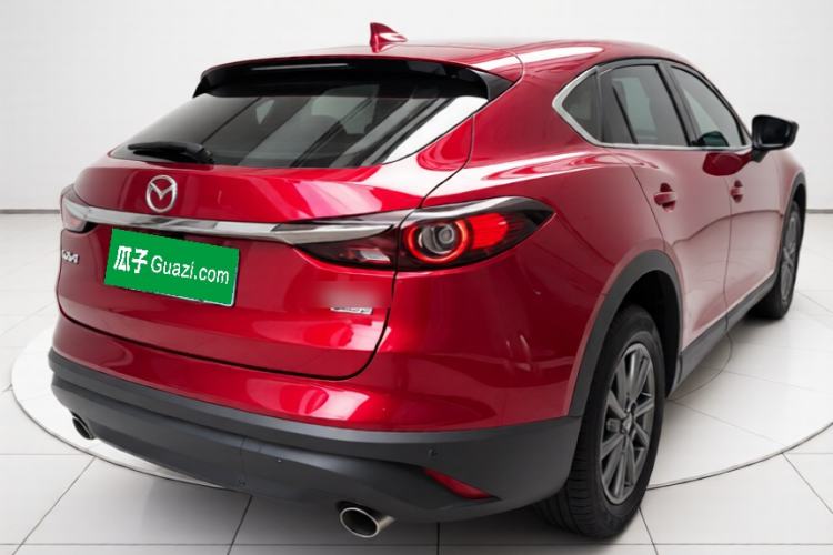 Used Mazda CX-4 2020 2.0L Automatic Two-Wheel Drive Blue Sky Dynamic Edition Rear Right 45 Deg