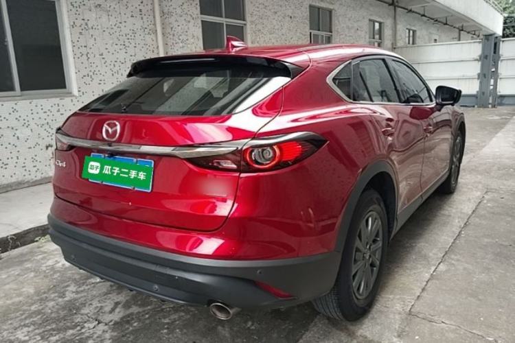 Used Mazda CX-4 2020 2.0L Automatic Two-Wheel Drive Blue Sky Dynamic Edition Rear Right 45 Deg