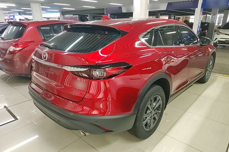 Used Mazda CX-4 2020 2.0L Automatic Two-Wheel Drive Blue Sky Dynamic Edition Rear Right 45 Deg
