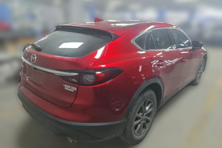 Used Mazda CX-4 2020 2.0L Automatic Two-Wheel Drive Blue Sky Dynamic Edition Rear Right 45 Deg