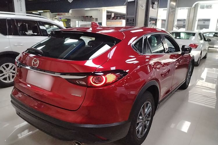 Used Mazda CX-4 2020 2.0L Automatic Two-Wheel Drive Blue Sky Exploration Edition Rear Right 45 Deg