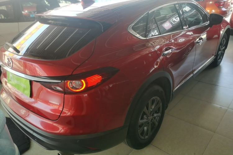 Used Mazda CX-4 2020 2.0L Automatic Two-Wheel Drive Blue Sky Dynamic Edition Rear Right 45 Deg