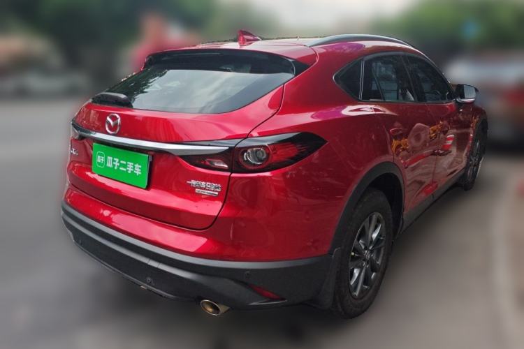 Used Mazda CX-4 2020 2.0L Automatic Two-Wheel Drive Blue Sky Luxury Edition Rear Right 45 Deg