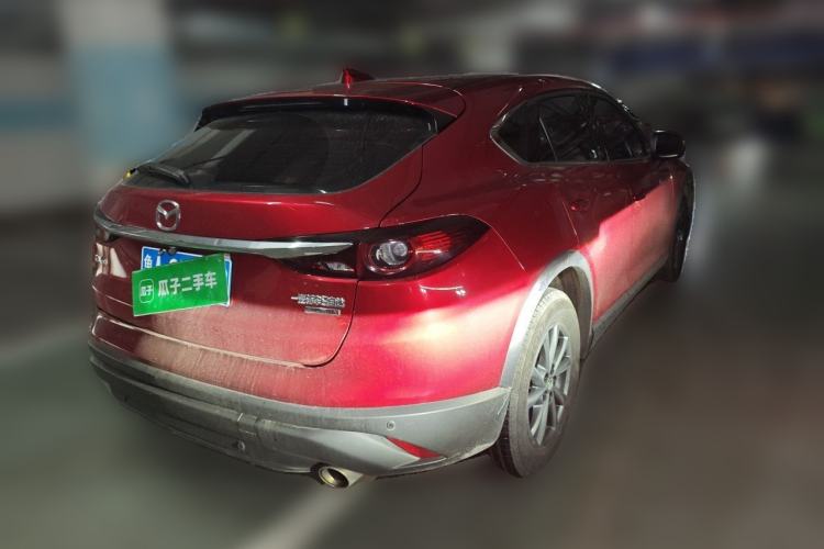 Used Mazda CX-4 2020 2.0L Automatic Two-Wheel Drive Blue Sky Dynamic Edition Rear Right 45 Deg
