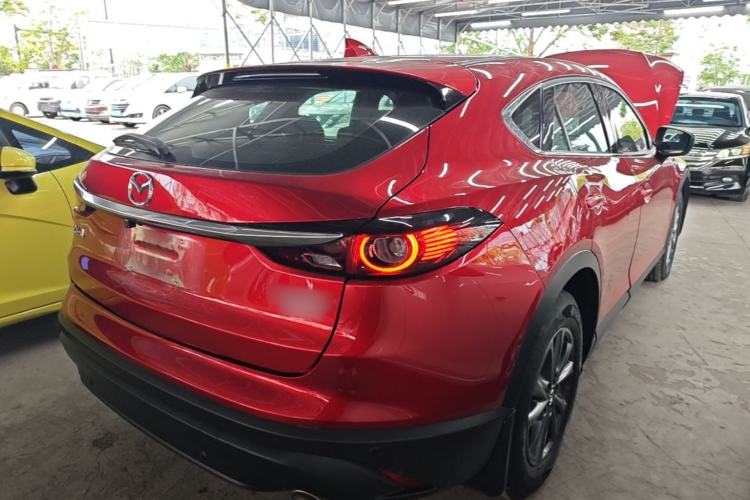 Used Mazda CX-4 2020 2.0L Automatic Two-Wheel Drive Blue Sky Exploration Edition Rear Right 45 Deg