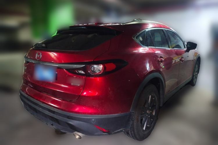 Used Mazda CX-4 2020 2.0L Automatic Two-Wheel Drive Blue Sky Luxury Edition Rear Right 45 Deg