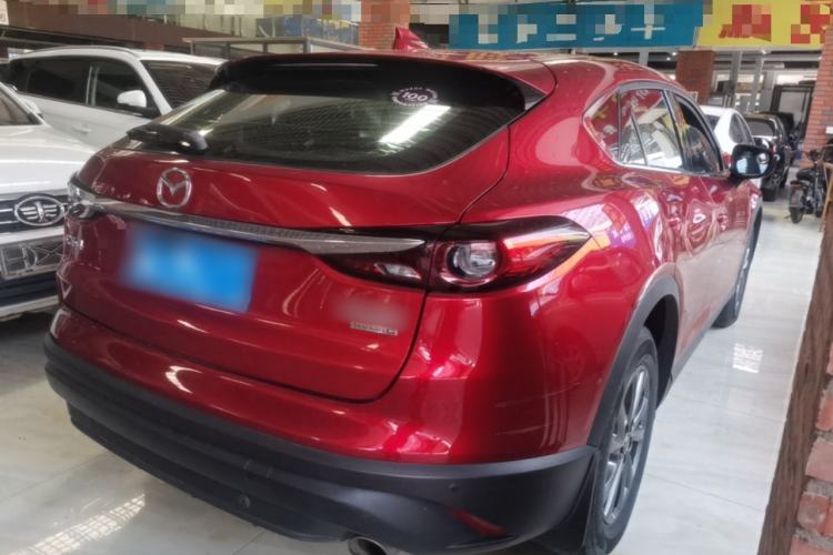 Used Mazda CX-4 2020 2.0L Automatic Two-Wheel Drive Blue Sky Dynamic Edition Rear Right 45 Deg