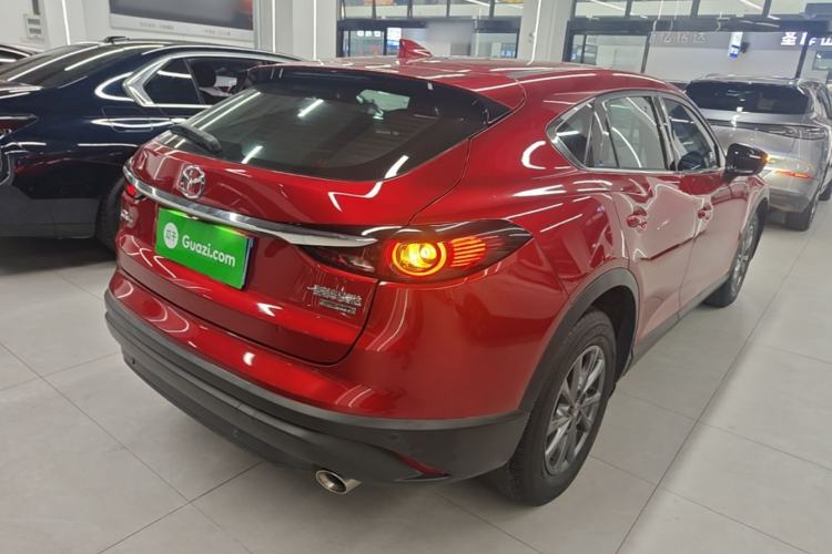 Used Mazda CX-4 2020 2.0L Automatic Two-Wheel Drive Blue Sky Exploration Edition Rear Right 45 Deg
