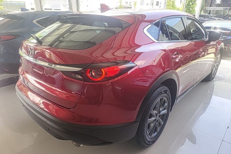 Used Mazda CX-4 2020 2.0L Automatic Two-Wheel Drive Blue Sky Dynamic Edition Rear Right 45 Deg