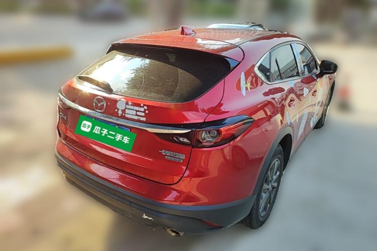 Used Mazda CX-4 2020 2.0L Automatic Two-Wheel Drive Blue Sky Dynamic Edition Rear Right 45 Deg