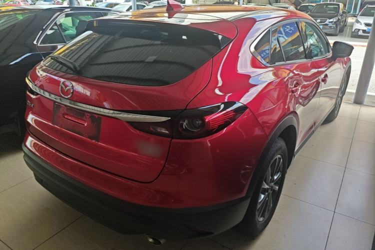 Used Mazda CX-4 2020 2.0L Automatic Two-Wheel Drive Blue Sky Exploration Edition Rear Right 45 Deg