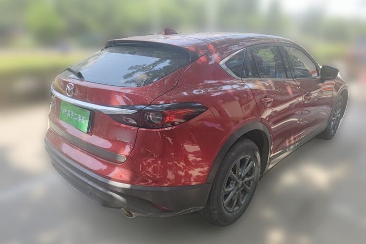 Used Mazda CX-4 2020 2.0L Automatic Two-Wheel Drive Blue Sky Dynamic Edition Rear Right 45 Deg