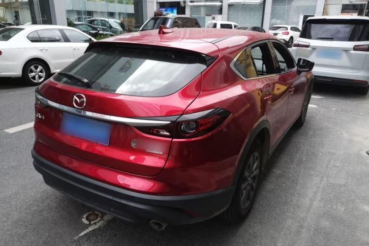 Used Mazda CX-4 2020 2.0L Automatic Two-Wheel Drive Blue Sky Exploration Edition Rear Right 45 Deg