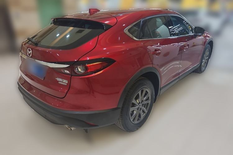 Used Mazda CX-4 2020 2.0L Automatic Two-Wheel Drive Blue Sky Exploration Edition Rear Right 45 Deg