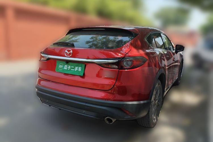 Used Mazda CX-4 2020 2.0L Automatic Two-Wheel Drive Blue Sky Dynamic Edition Rear Right 45 Deg