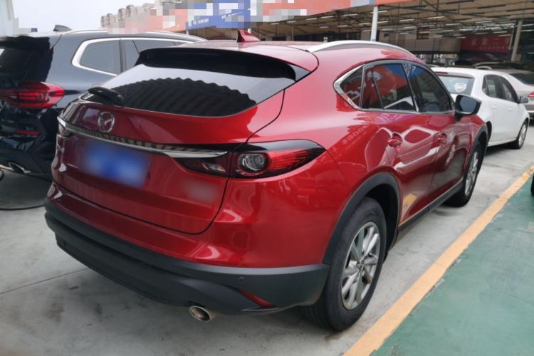 Used Mazda CX-4 2020 2.0L Automatic Two-Wheel Drive Blue Sky Luxury Edition Rear Right 45 Deg