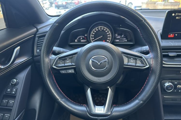 Used Mazda CX-4 2020 2.0L Automatic Two-Wheel Drive Blue Sky Luxury Edition Steering Wheel