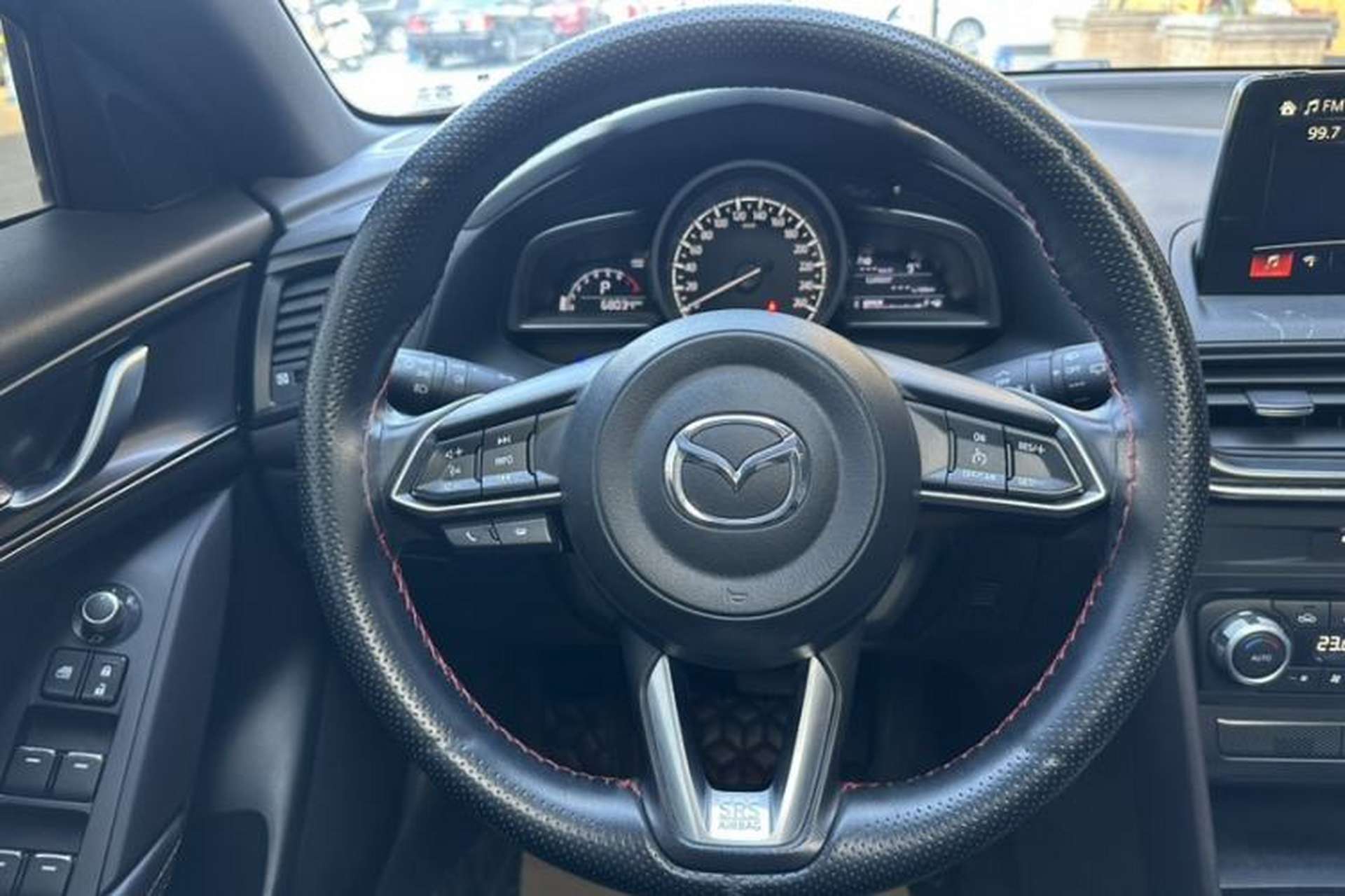 Used Mazda CX-4 2020 2.0L Automatic Two-Wheel Drive Blue Sky Luxury Edition Steering Wheel
