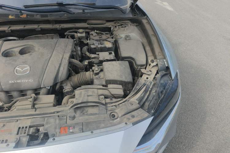 Used Mazda CX-4 2020 2.0L Automatic Two-Wheel Drive Blue Sky Luxury Edition Engine Bay Left