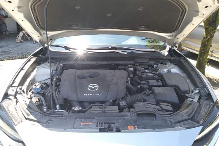 Used Mazda CX-4 2020 2.0L Automatic Two-Wheel Drive Blue Sky Exploration Edition Engine Bay