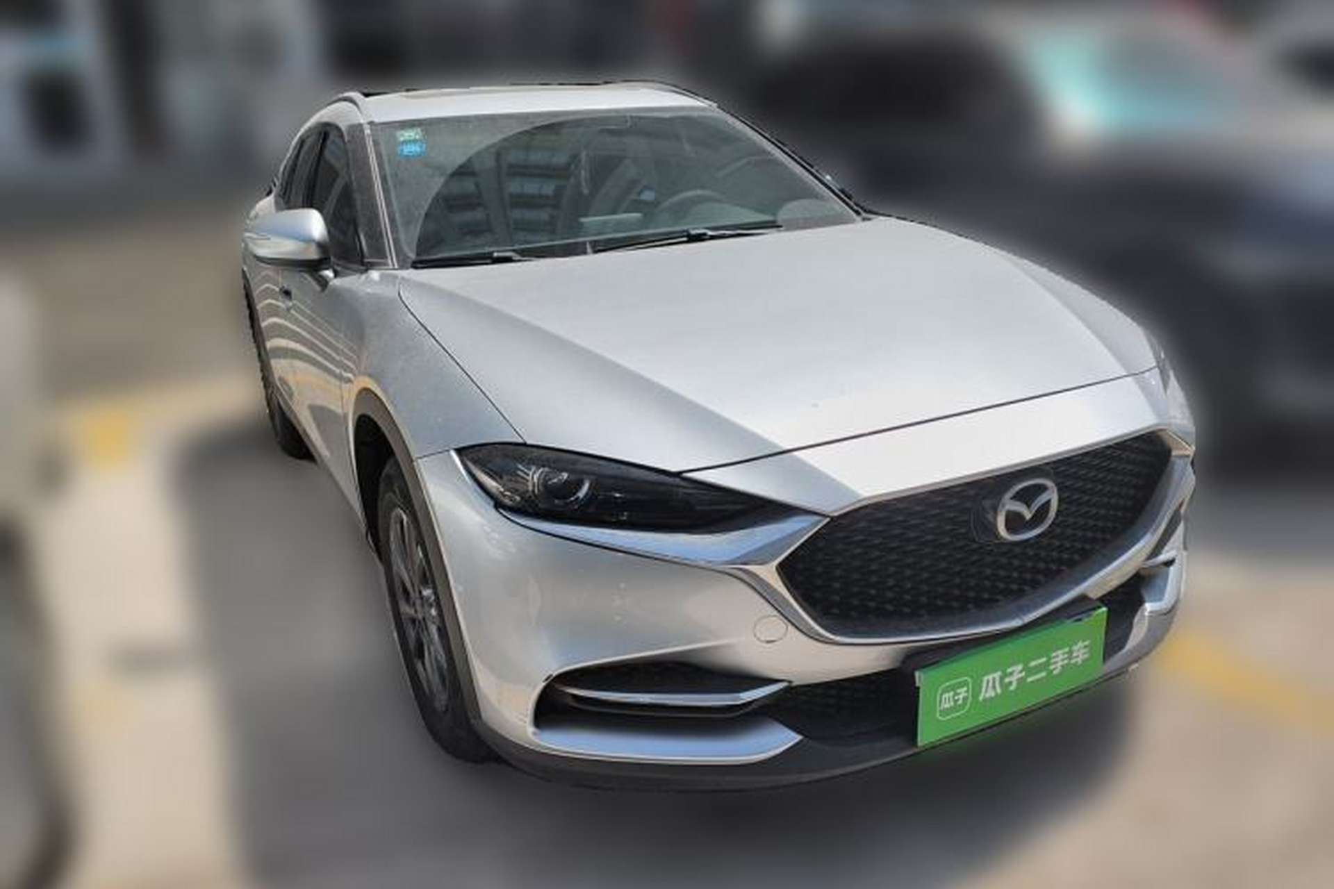 Used Mazda CX-4 2020 2.0L Automatic Two-Wheel Drive Blue Sky Luxury Edition Front Right 45 Deg