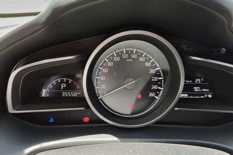 Used Mazda CX-4 2020 2.0L Automatic Two-Wheel Drive Blue Sky Luxury Edition Instrument Cluster