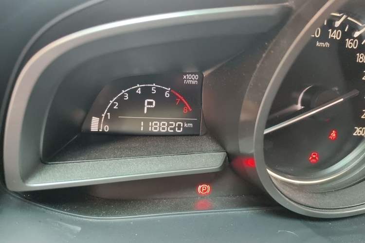 Used Mazda CX-4 2020 2.5L Automatic 2WD Sky-Drive Fun Edition Odometer Close Up