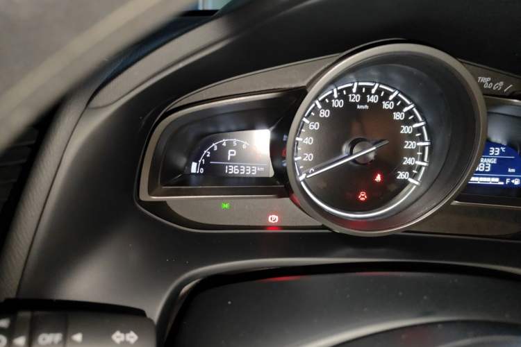 Used Mazda CX-4 2020 2.0L Automatic Two-Wheel Drive Blue Sky Dynamic Edition Odometer Close Up