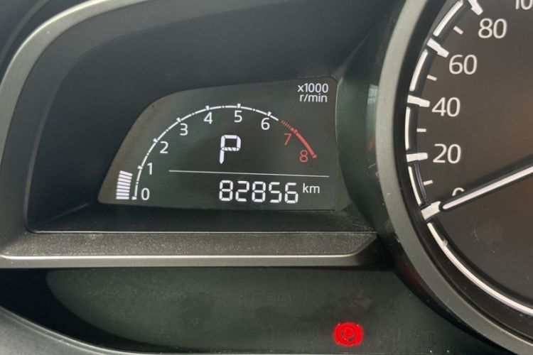 Used Mazda CX-4 2020 2.0L Automatic Two-Wheel Drive Blue Sky Luxury Edition Odometer Close Up