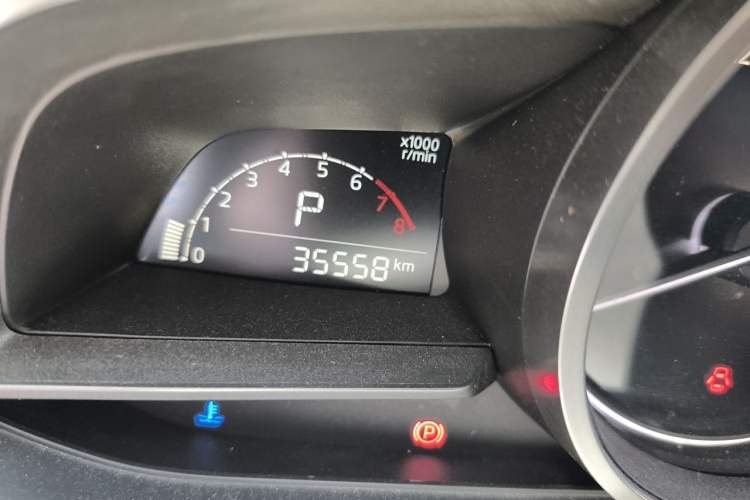 Used Mazda CX-4 2020 2.0L Automatic Two-Wheel Drive Blue Sky Luxury Edition Odometer Close Up