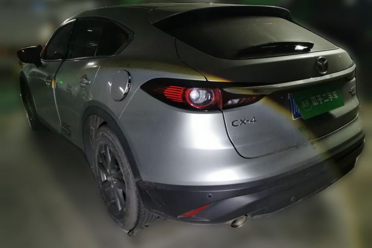 Used Mazda CX-4 2020 2.0L Automatic Two-Wheel Drive Blue Sky Exploration Edition Rear Left 45 Deg