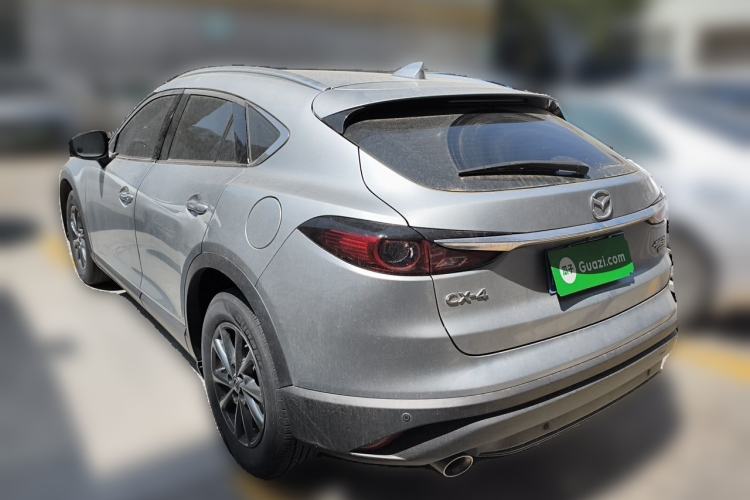 Used Mazda CX-4 2020 2.0L Automatic Two-Wheel Drive Blue Sky Luxury Edition Rear Left 45 Deg