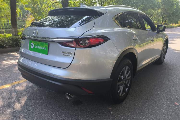 Used Mazda CX-4 2020 2.0L Automatic Two-Wheel Drive Blue Sky Luxury Edition Rear Right 45 Deg