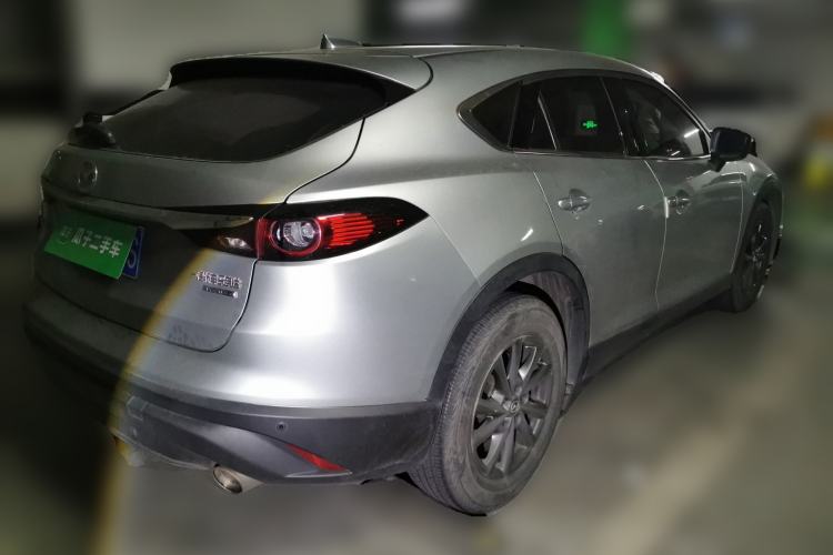 Used Mazda CX-4 2020 2.0L Automatic Two-Wheel Drive Blue Sky Exploration Edition Rear Right 45 Deg