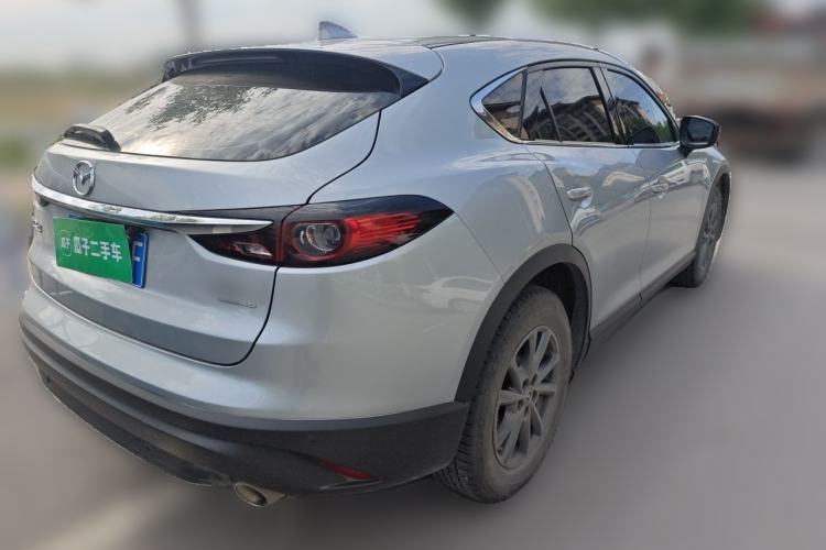 Used Mazda CX-4 2020 2.0L Automatic Two-Wheel Drive Blue Sky Dynamic Edition Rear Right 45 Deg