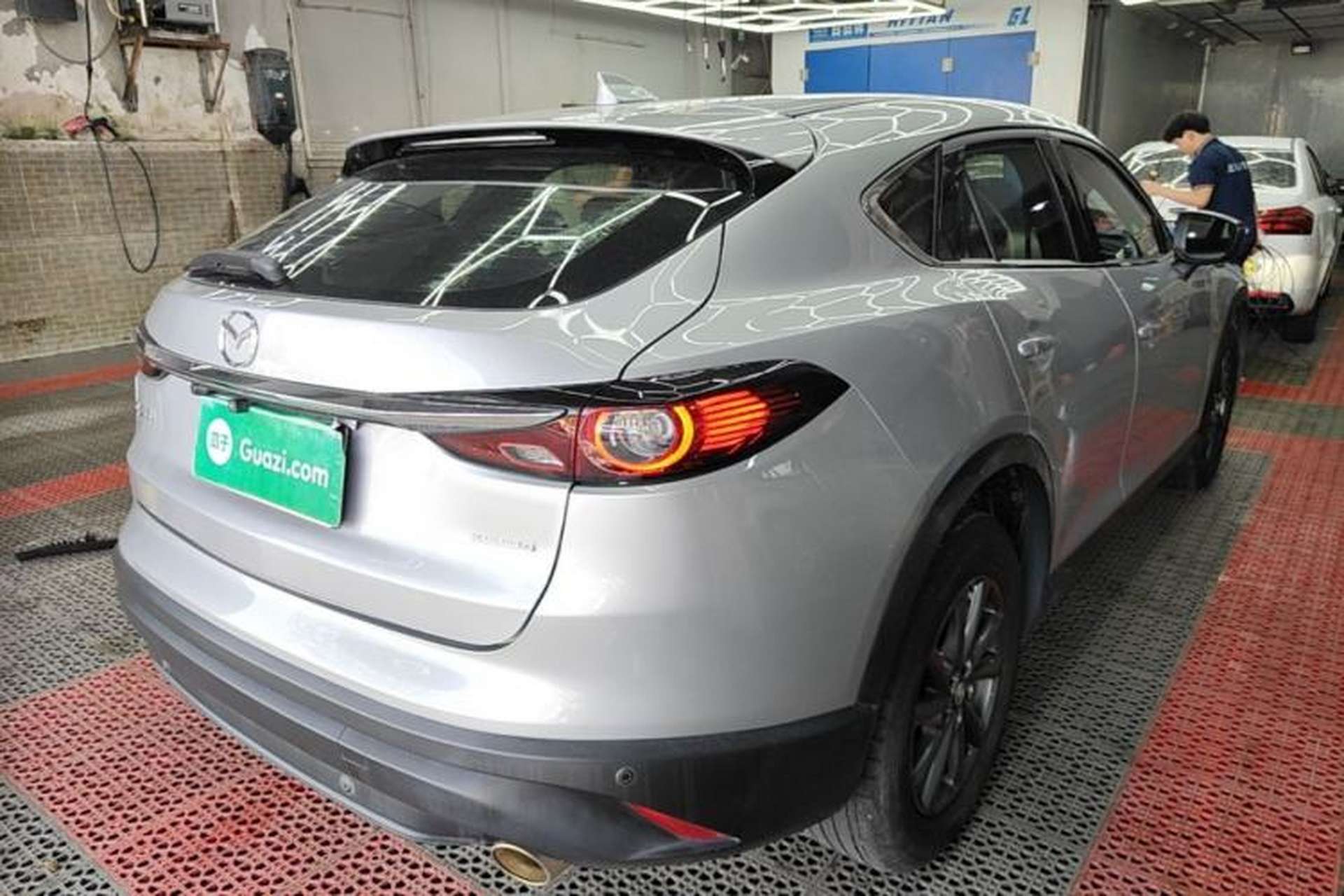 Used Mazda CX-4 2020 2.0L Automatic Two-Wheel Drive Blue Sky Dynamic Edition Rear Right 45 Deg