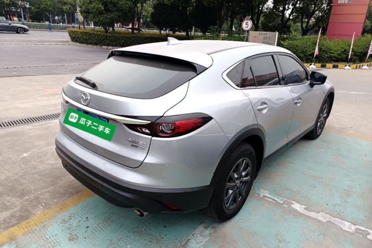 Used Mazda CX-4 2020 2.0L Automatic Two-Wheel Drive Blue Sky Dynamic Edition Rear Right 45 Deg