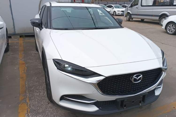 Used Mazda CX-4 2020 2.0L Automatic Two-Wheel Drive Blue Sky Exploration Edition Front Right 45 Deg