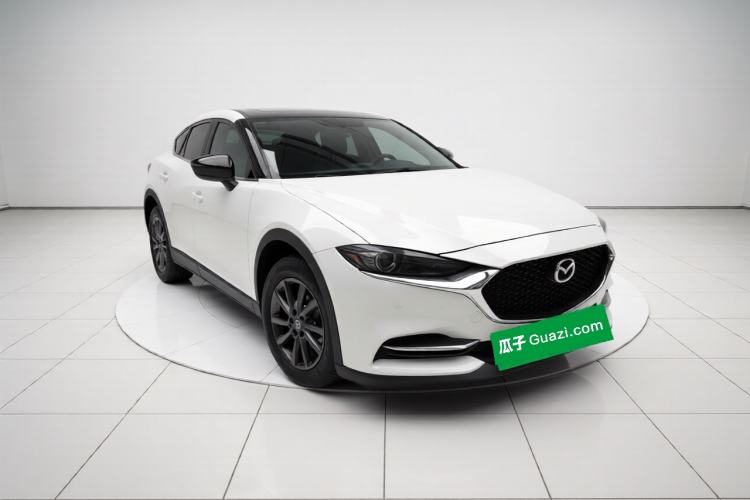 Used Mazda CX-4 2020 2.0L Automatic Two-Wheel Drive Blue Sky Exploration Edition Front Right 45 Deg