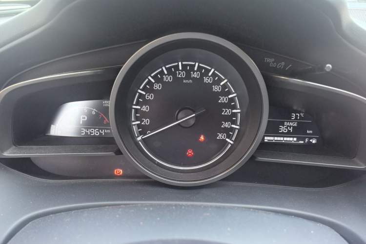 Used Mazda CX-4 2020 2.0L Automatic Two-Wheel Drive Blue Sky Exploration Edition Instrument Cluster