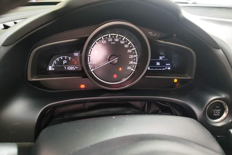 Used Mazda CX-4 2020 2.0L Automatic Two-Wheel Drive Blue Sky Exploration Edition Instrument Cluster