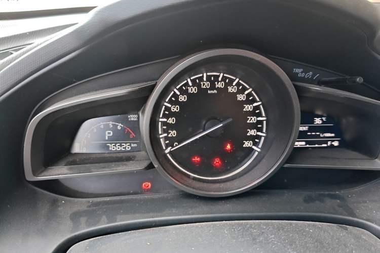 Used Mazda CX-4 2020 2.0L Automatic Two-Wheel Drive Blue Sky Luxury Edition Instrument Cluster
