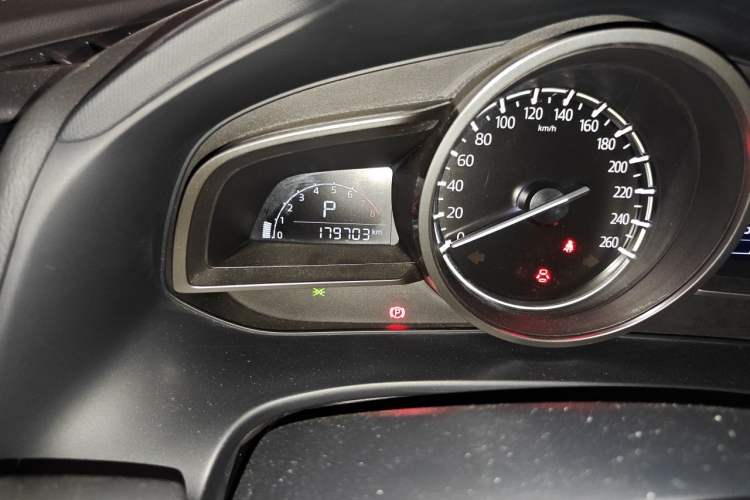 Used Mazda CX-4 2020 2.0L Automatic Two-Wheel Drive Blue Sky Dynamic Edition Odometer Close Up