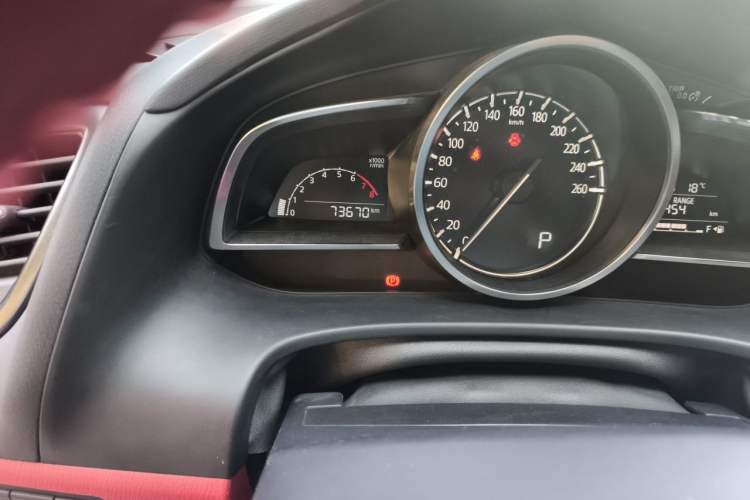 Used Mazda CX-4 2020 2.5L Automatic 4x4 Sky Blue Passion Edition Odometer Close Up