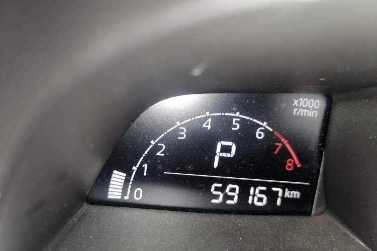 Used Mazda CX-4 2020 2.0L Automatic Two-Wheel Drive Blue Sky Dynamic Edition Odometer Close Up