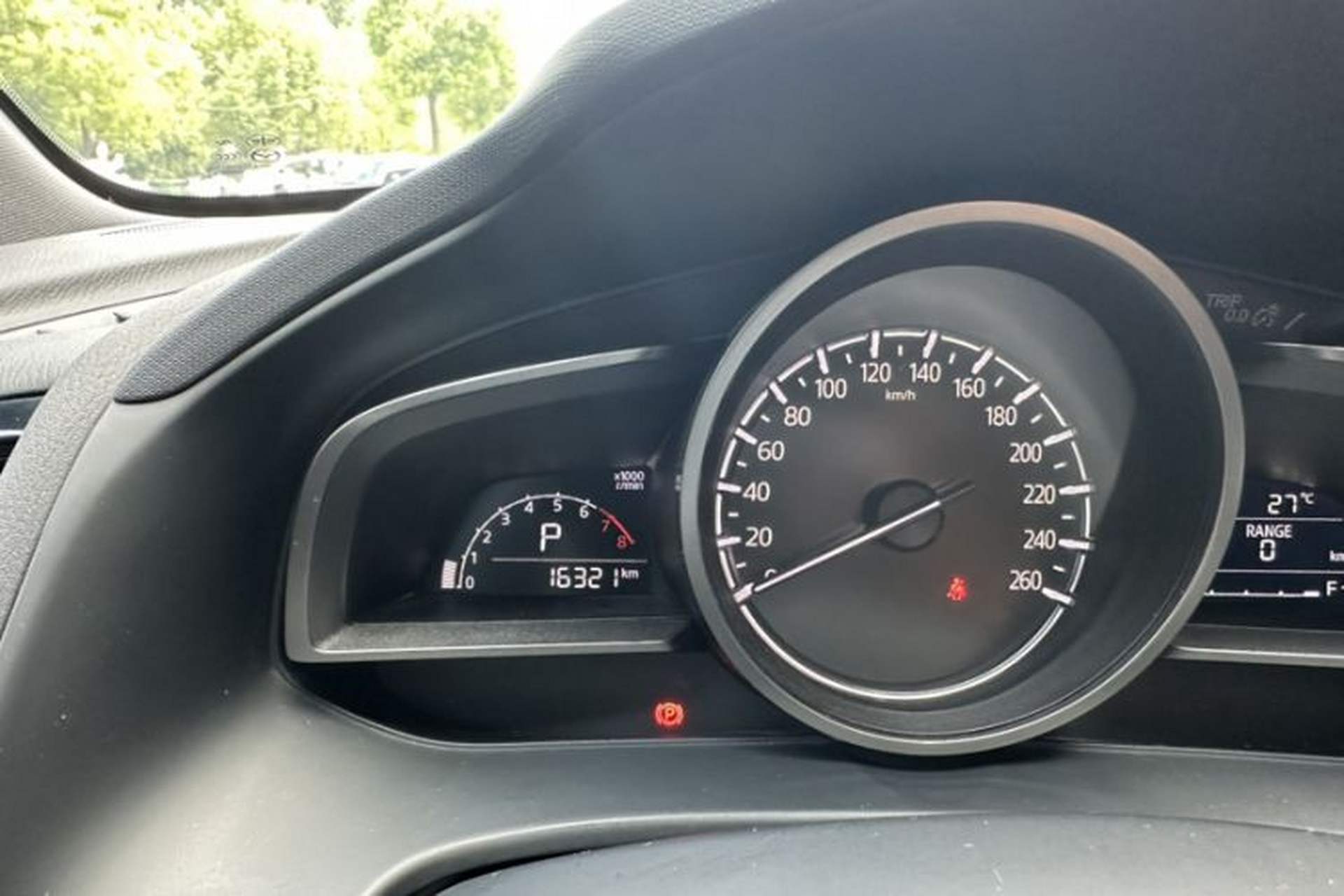 Used Mazda CX-4 2020 2.0L Automatic Two-Wheel Drive Blue Sky Dynamic Edition Odometer Close Up