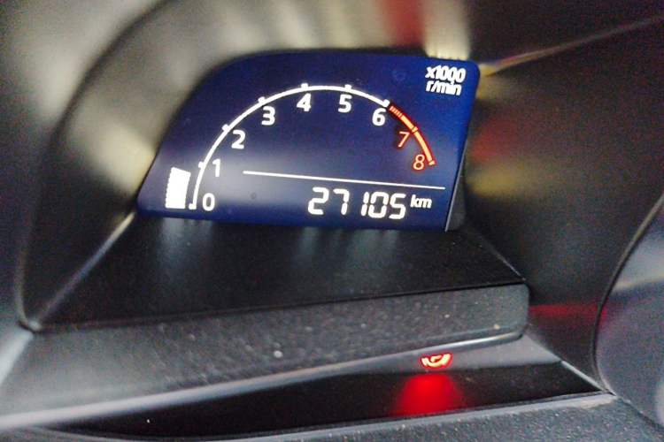 Used Mazda CX-4 2020 2.5L Automatic 4x4 Sky Blue Passion Edition Odometer Close Up