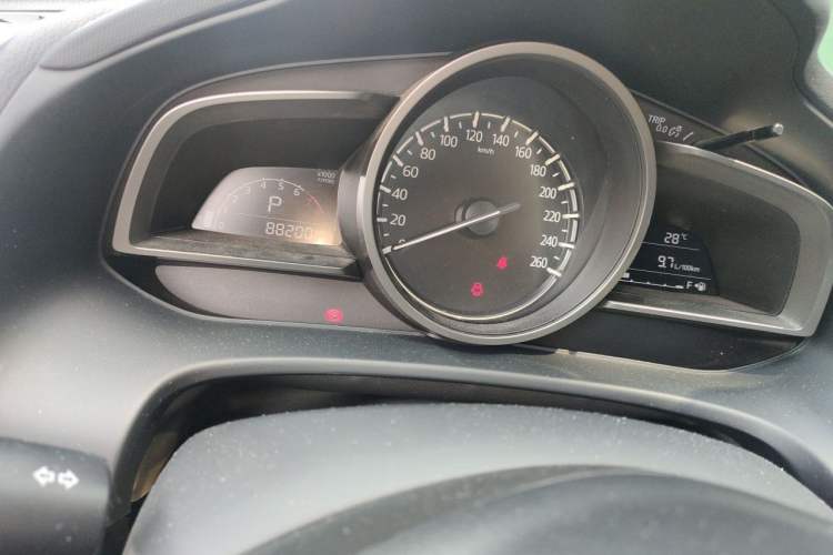 Used Mazda CX-4 2020 2.0L Automatic Two-Wheel Drive Blue Sky Exploration Edition Odometer Close Up