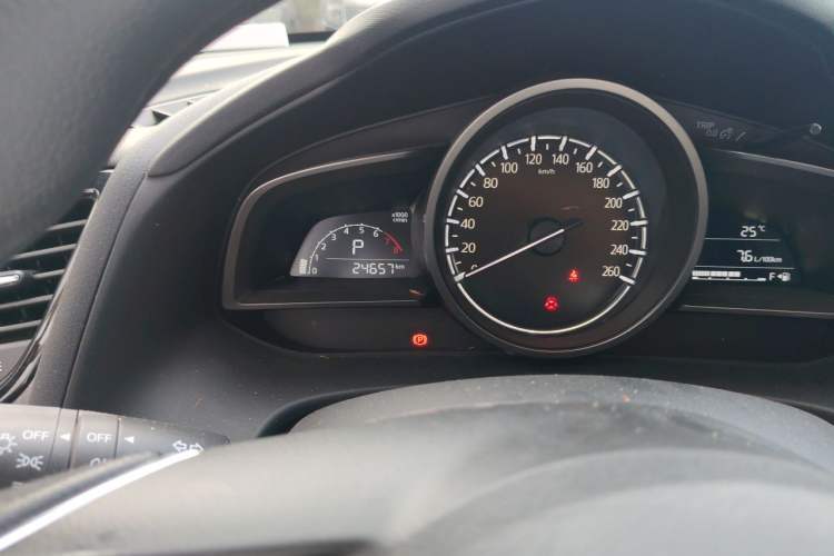 Used Mazda CX-4 2020 2.0L Automatic Two-Wheel Drive Blue Sky Dynamic Edition Odometer Close Up