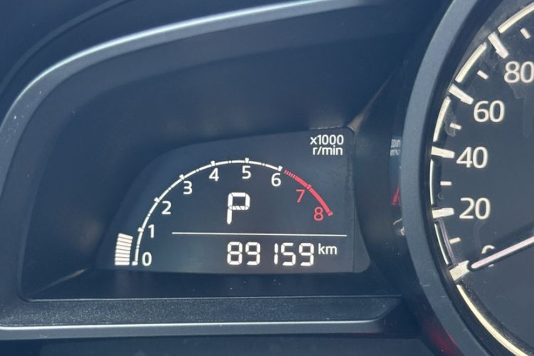 Used Mazda CX-4 2020 2.5L Automatic 2WD Sky-Drive Fun Edition Odometer Close Up
